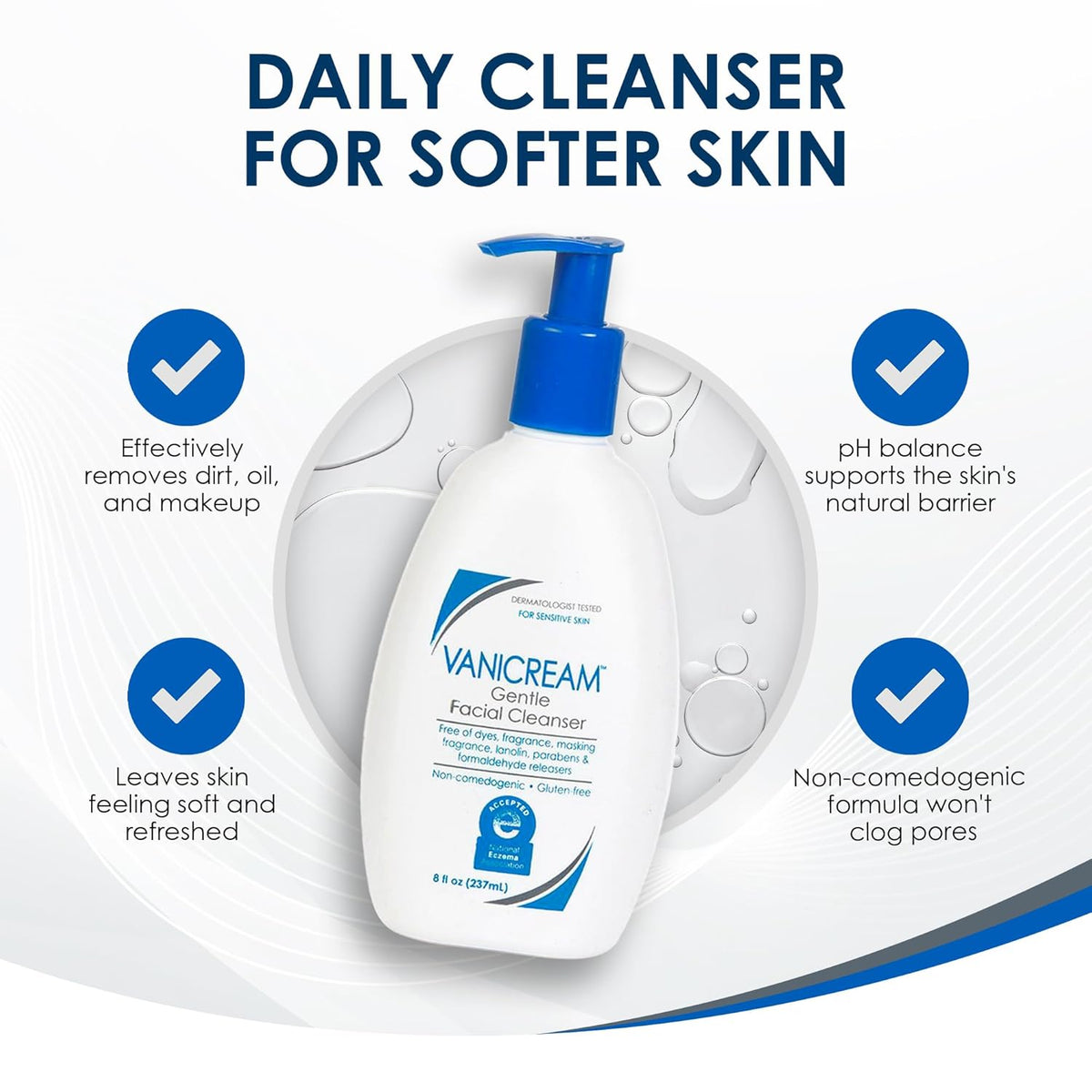 Vanicream Gentle Facial Cleanser
