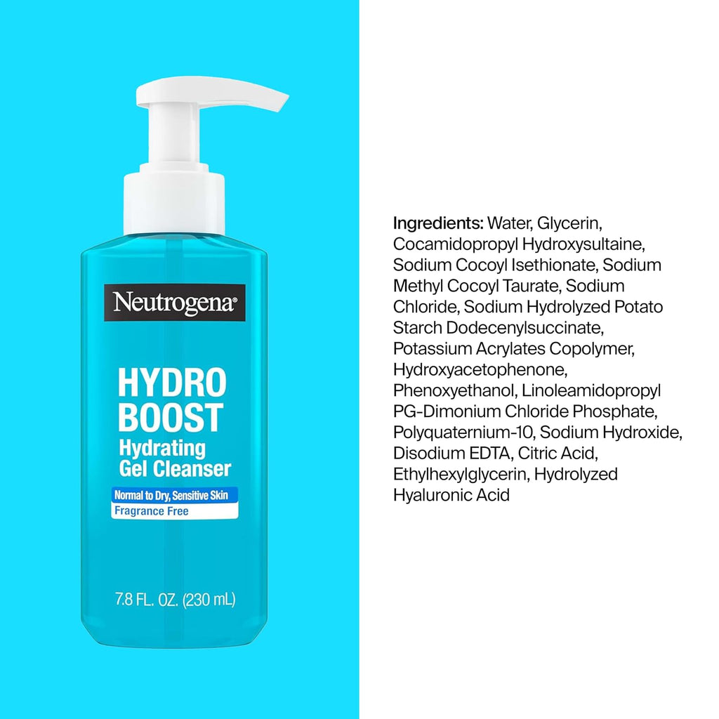Neutrogena Hydro Boost Hydrating Gel Cleanser