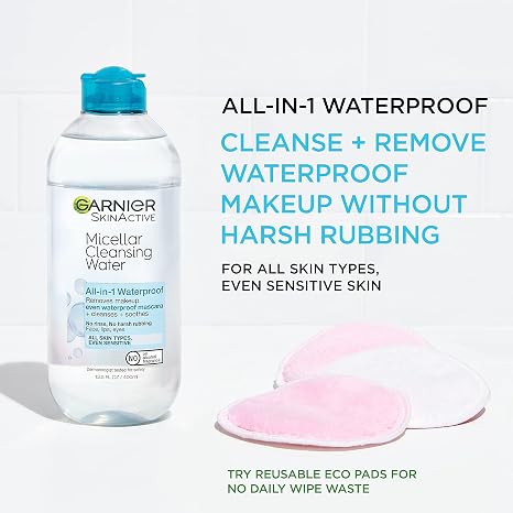 Garnier Micellar Water for Waterproof Makeup