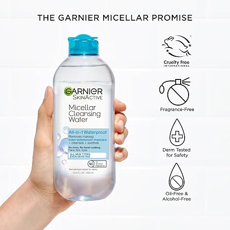 Garnier Micellar Water for Waterproof Makeup