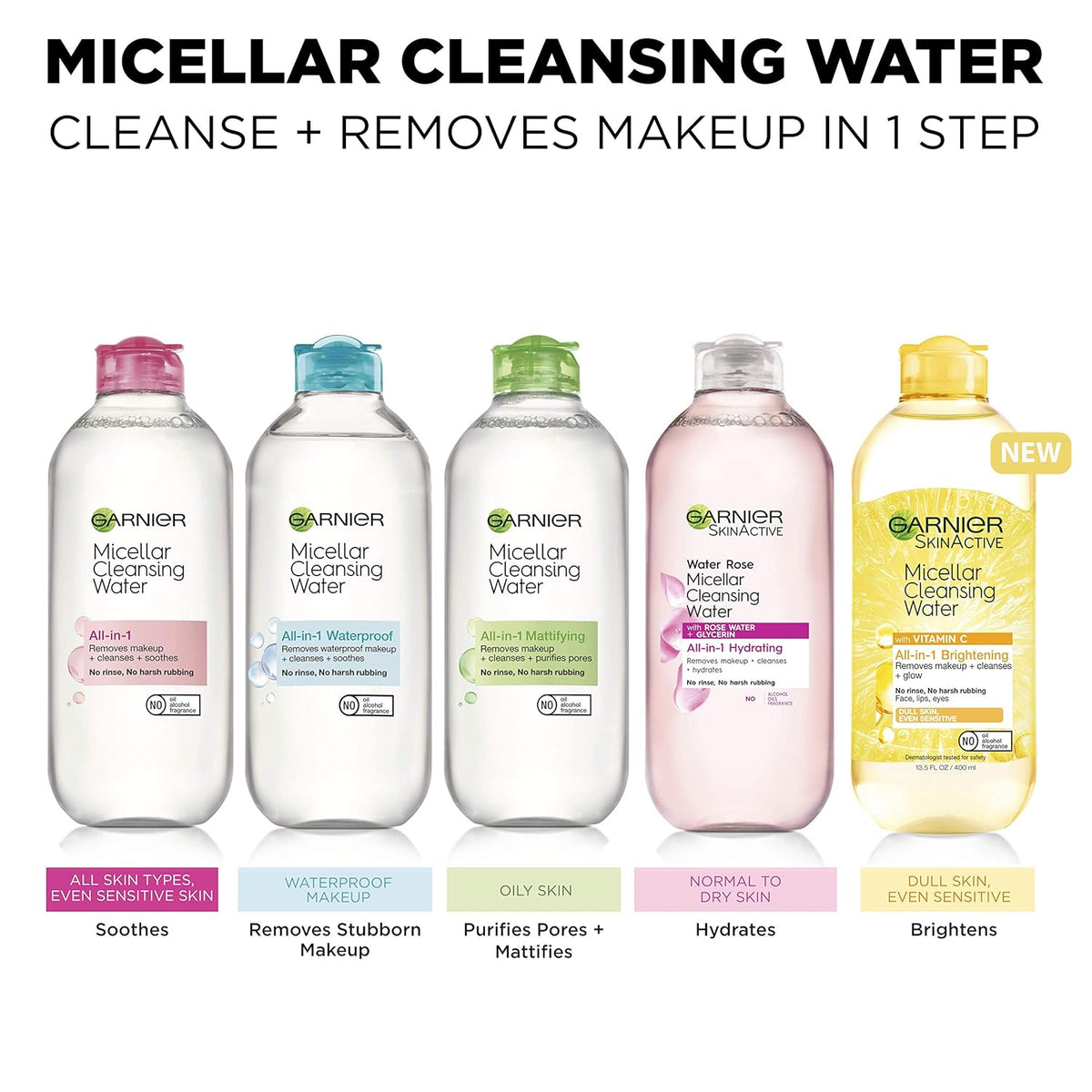 Garnier Micellar Water for Waterproof Makeup