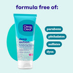 Clean & Clear Oil-Free Deep Action Exfoliating Facial Cleanser