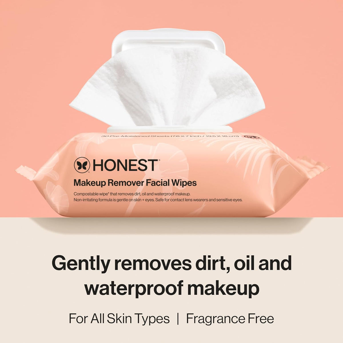 Honest Beauty Cleansing Makeup Remover Facial Wipes
