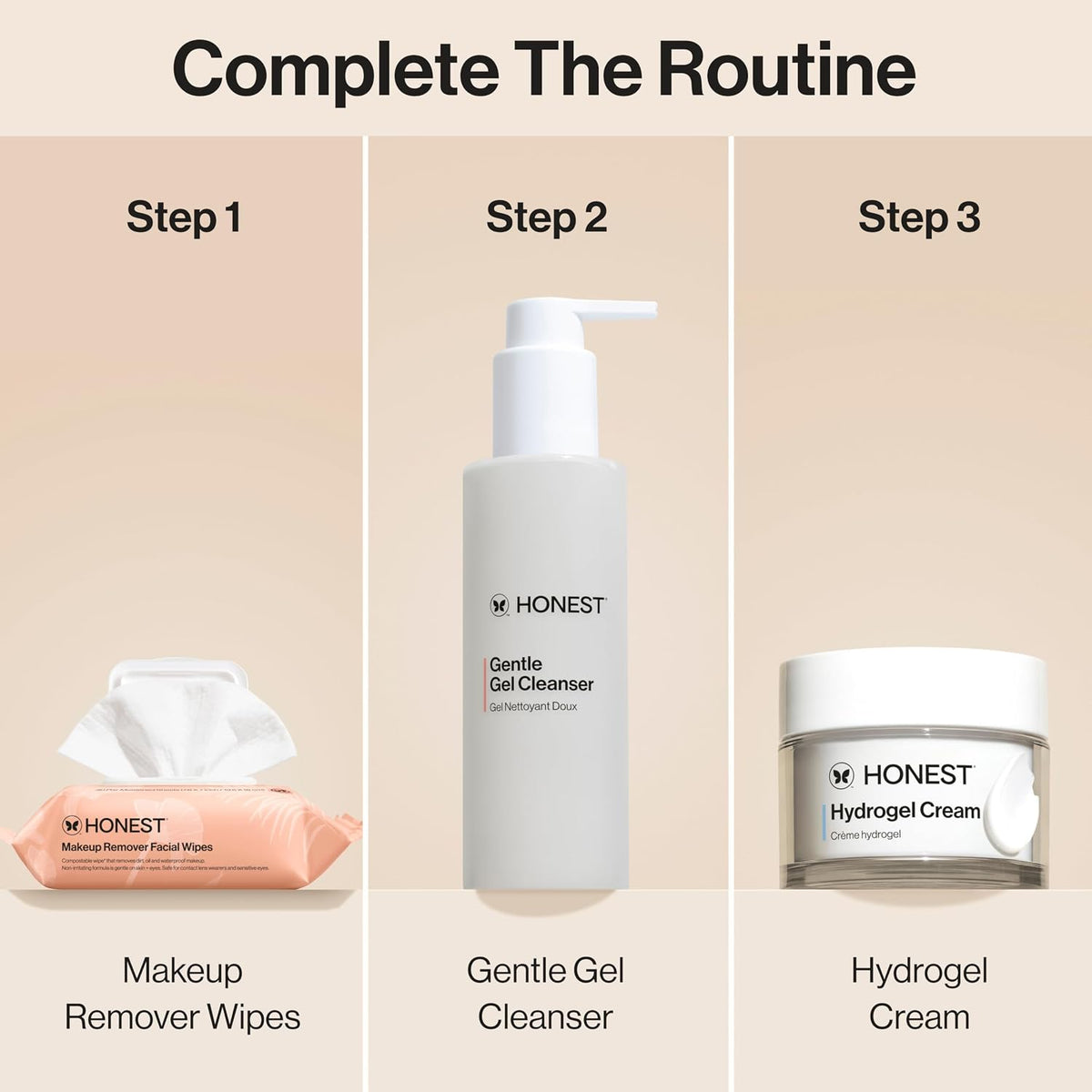 Honest Beauty Cleansing Makeup Remover Facial Wipes