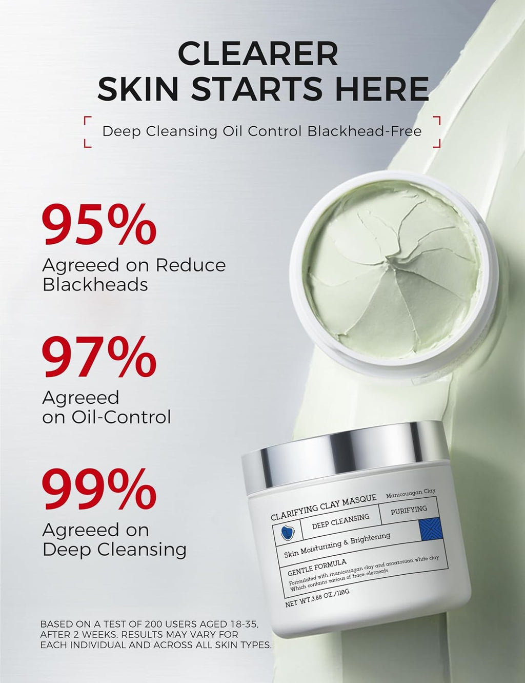 NING Clay Mask for Face