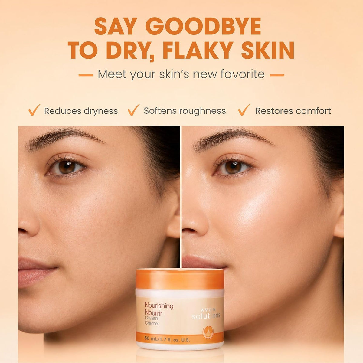 AVON Solutions Nourishing Moisturizing Cream