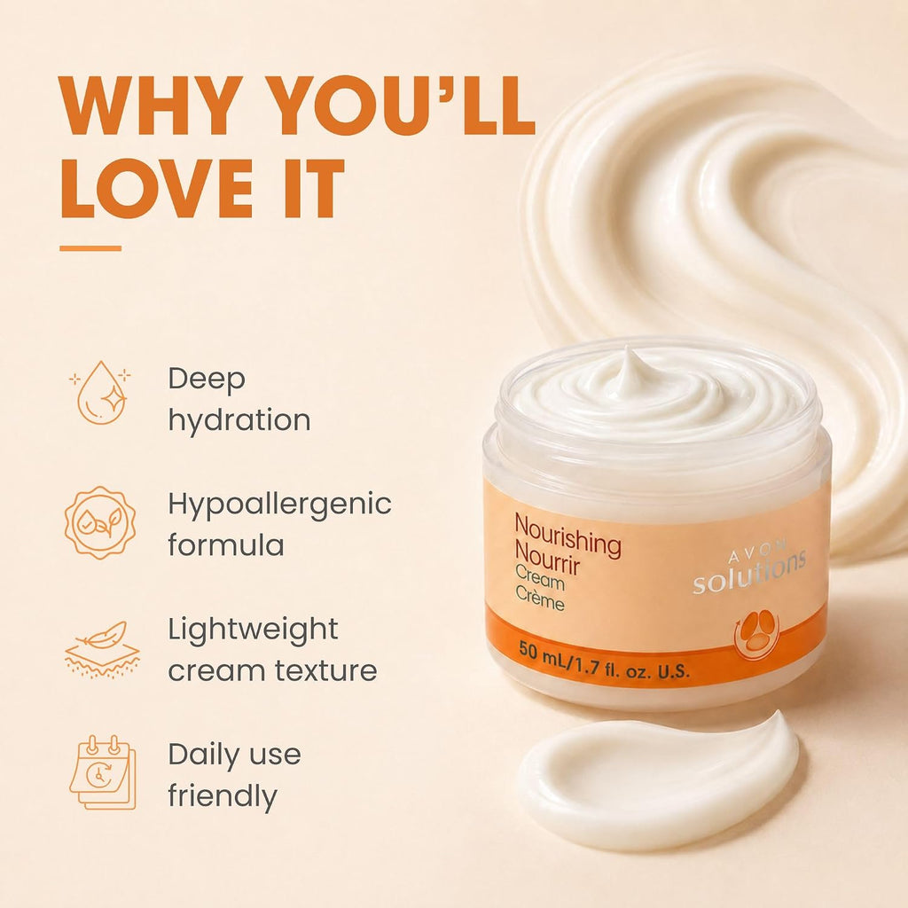 AVON Solutions Nourishing Moisturizing Cream