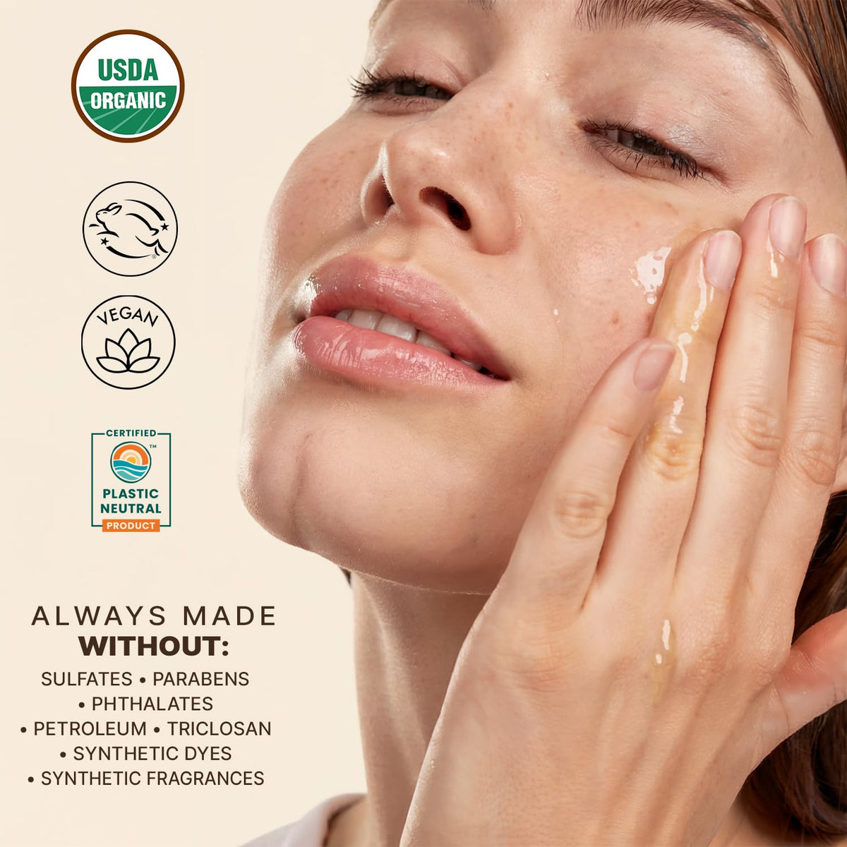 USDA Organic Face Oil with Moringa